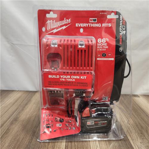 AS-IS- Milwaukee M18 18-Volt Lithium-Ion XC Battery Starter Kit