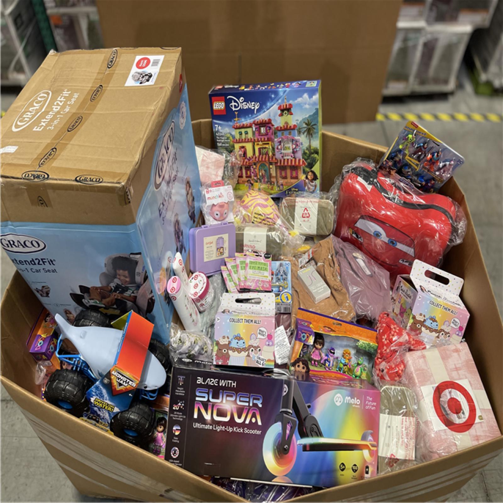 DALLAS LOCATION- NEW!- BULLSEYE MIXED PALLET