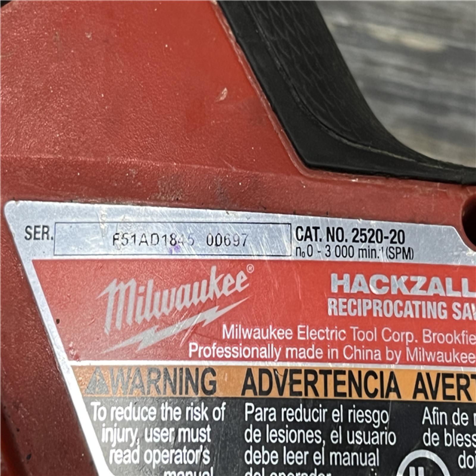 AS-IS Milwaukee FUEL 12V Lithium-Ion Brushless Cordless HACKZALL Reciprocating Saw Kit