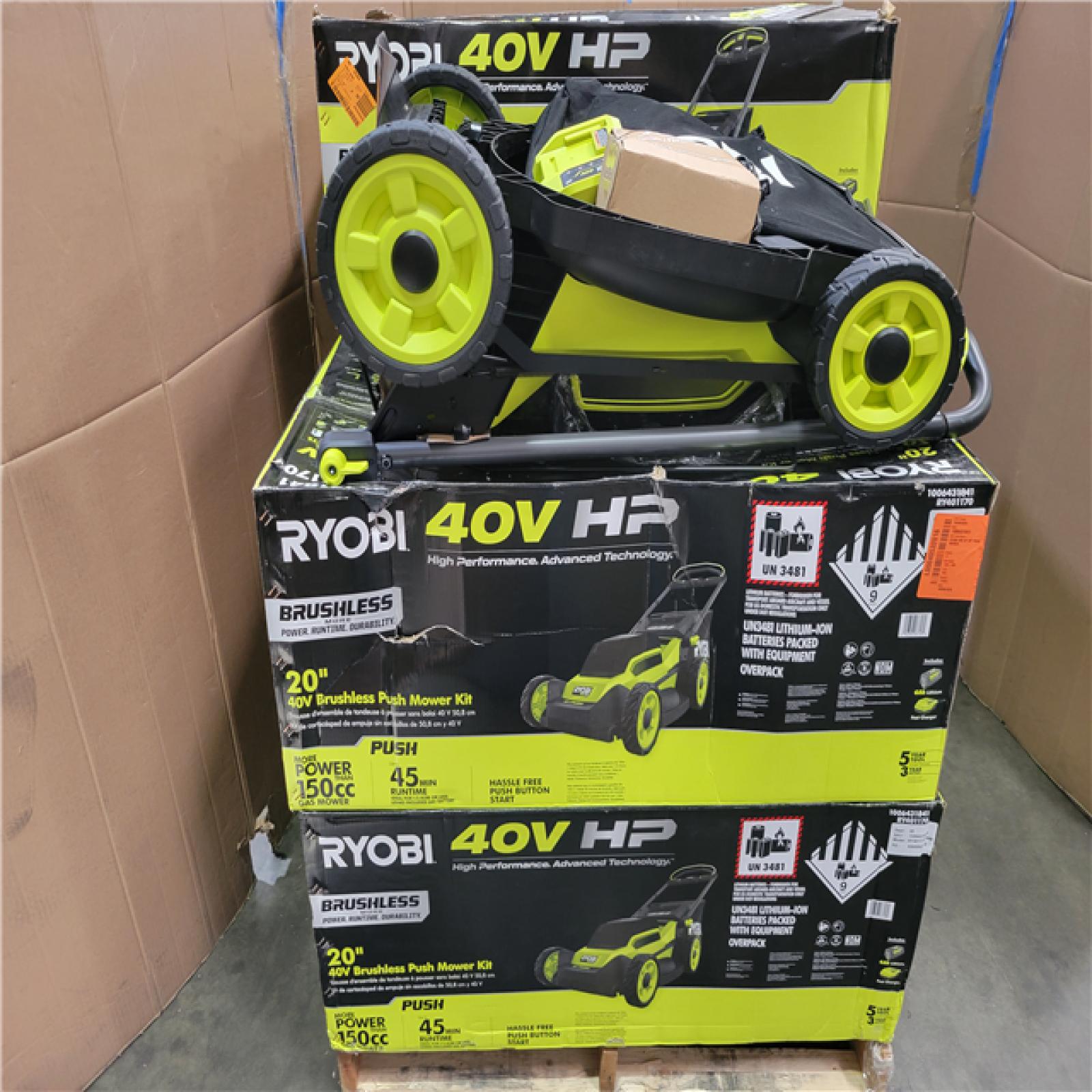 CALIFORNIA AS-IS OUTDOOR POWER EQUIPMENT