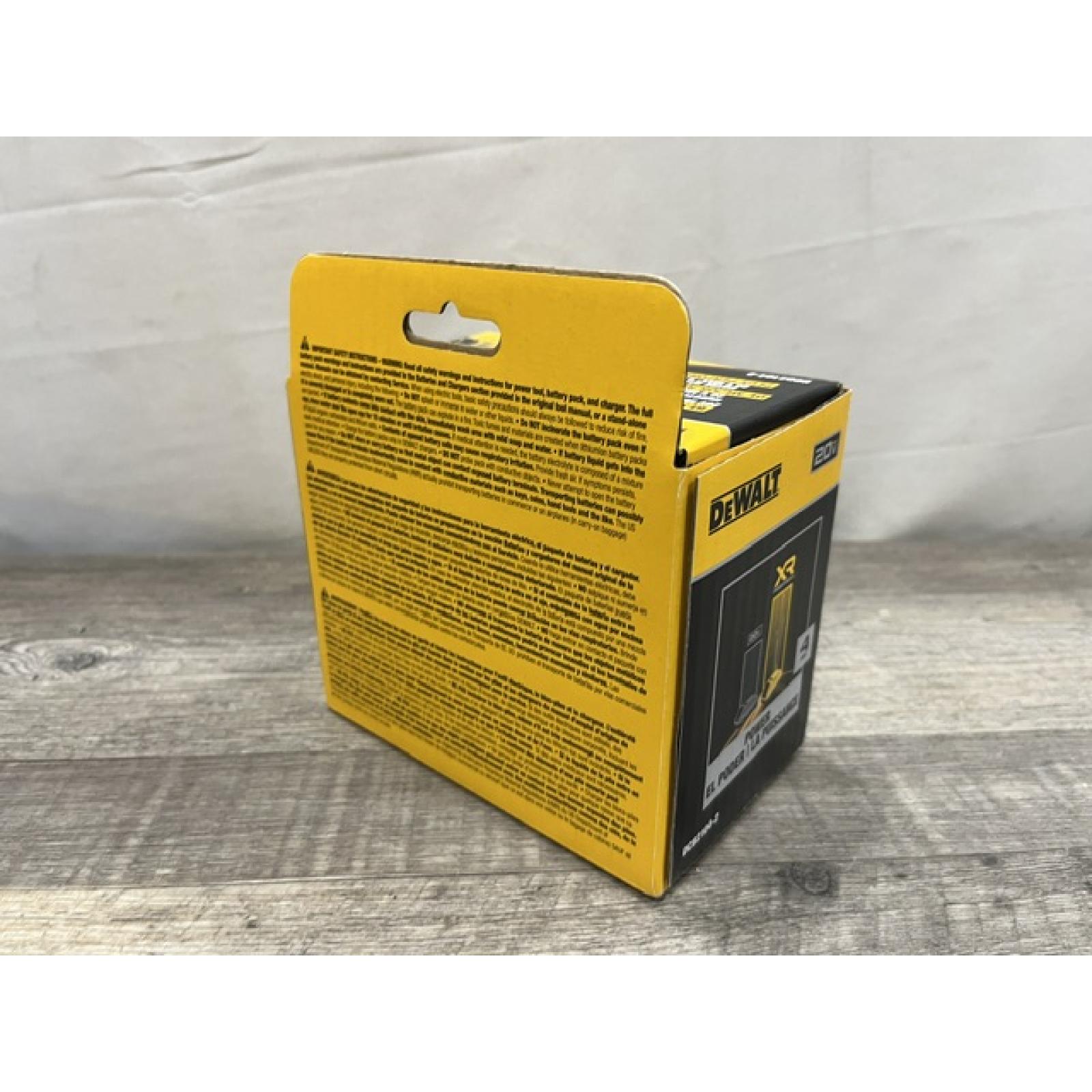 NEW - DEWALT 20V MAX XR Lithium-Ion 4.0 Ah Battery Packs (2-Pack)