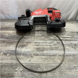 AS-IS Milwaukee FUEL 18V Lithium-Ion Brushless Cordless Deep Cut Band Saw (Tool-Only)