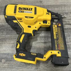 AS-IS DEWALT 20V MAX XR Lithium-Ion Electric Cordless 18-Gauge Brad Nailer (Tool Only)