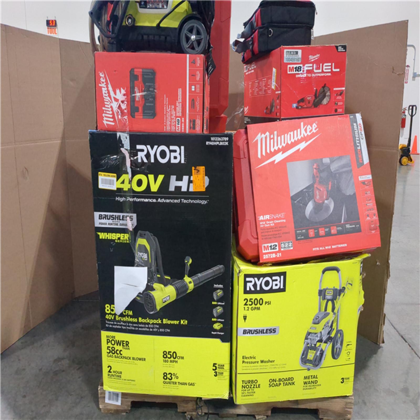 CALIFORNIA AS-IS TOOL PALLET