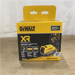 NEW DEWALT 20V MAX XR POWERSTACK Lithium-Ion Battery Starter Kit with 1.7Ah Battery and Charger