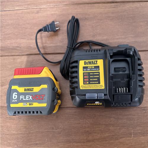 California AS-IS DeWalt Flex Volt Battery & Charger; Appears in Like New Condition