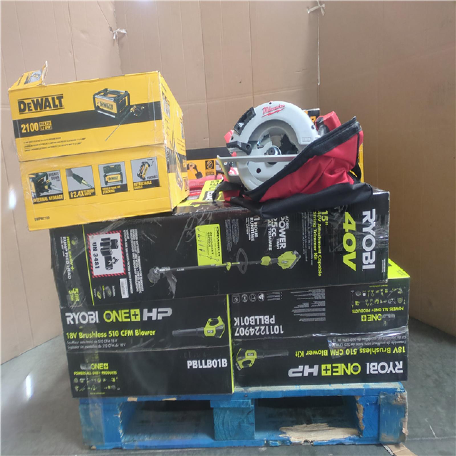 California AS-IS Tool Pallet