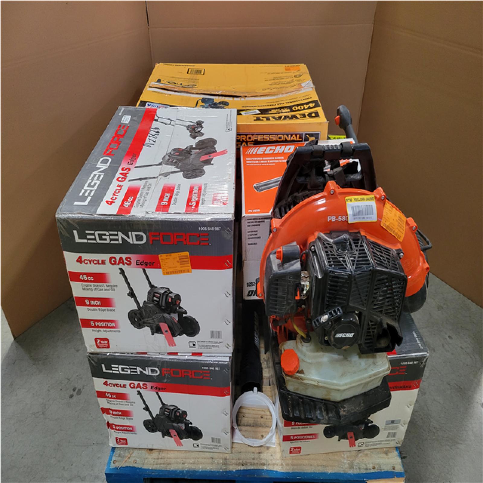 CALIFORNIA AS-IS OUTDOOR POWER EQUIPMENT