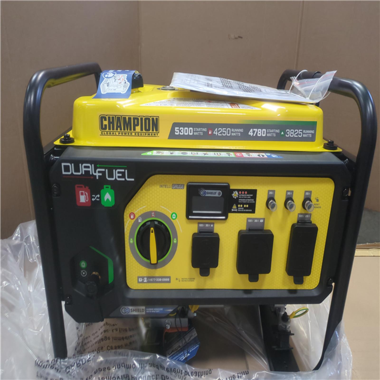 CALIFORNIA AS-IS CHAMPION PORTABLE POWER GENERATOR