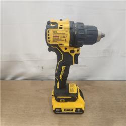 AS-IS- DEWALT ATOMIC COMPACT SERIES 20V MAX* Brushless Cordless 1/2 Drill/Driver Kit