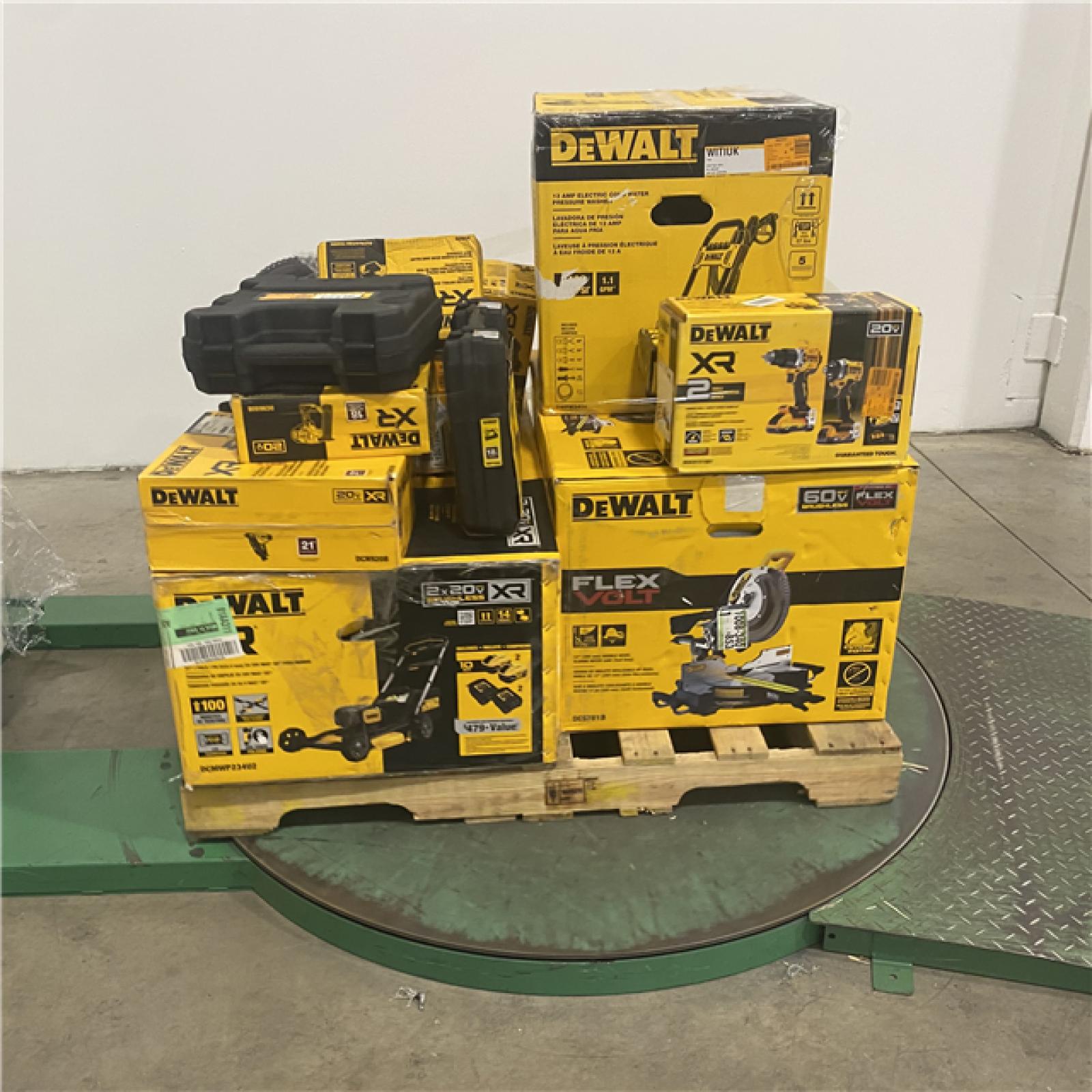Dallas Location - As-Is DEWALT Tool Pallet