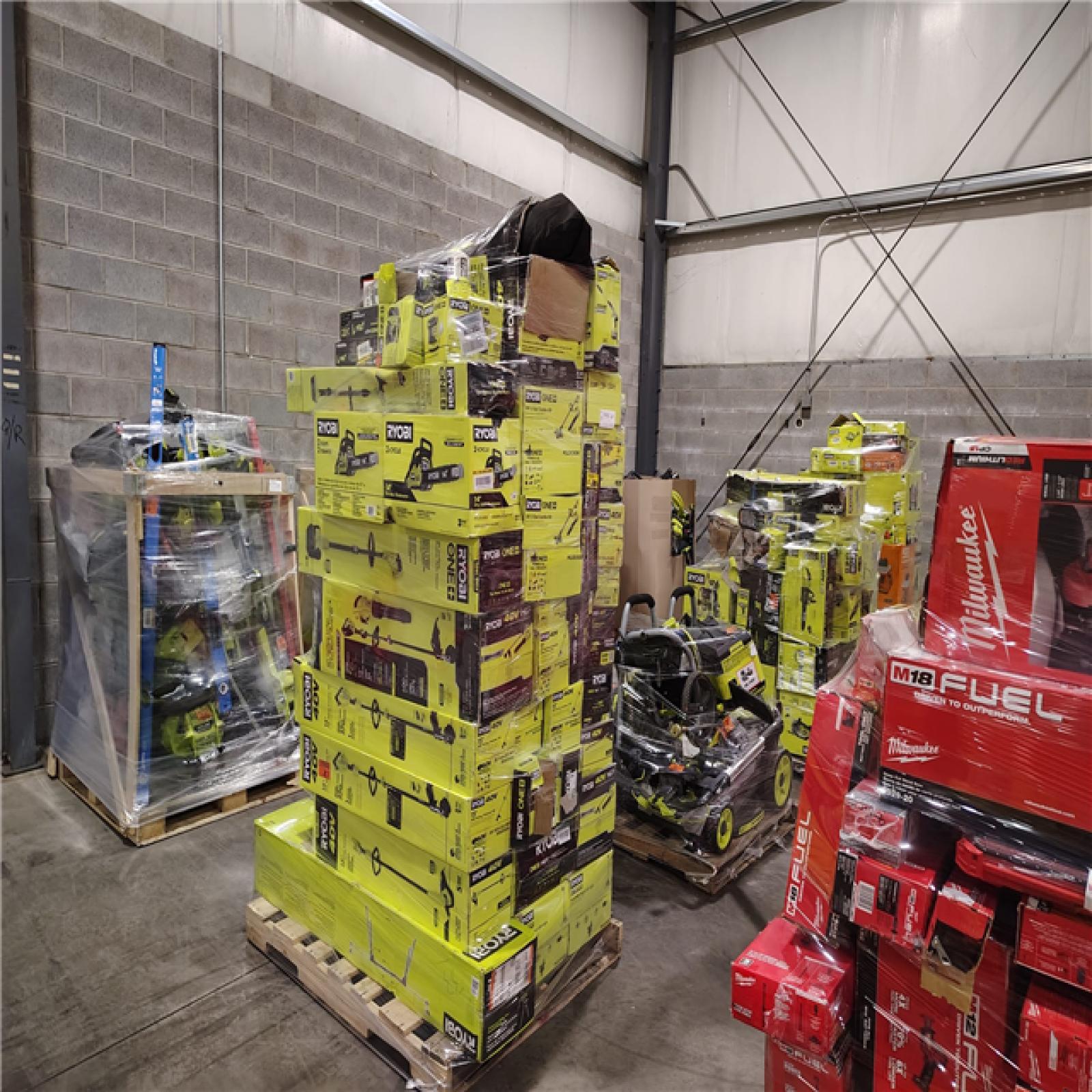 Pittston Location As-Is Power Tools Partial Truckload (12 Pallets) 2444-B