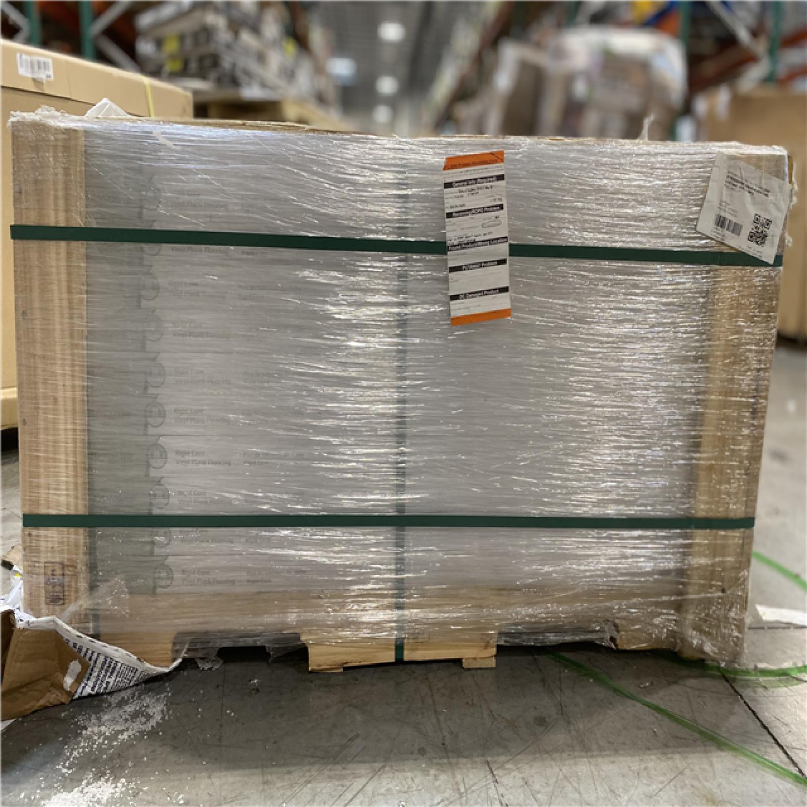 DALLAS LOCATION - TrafficMaster Teak Trails Oak 6 MIL x 6 in. x 48 in. Waterproof Click Lock Vinyl Plank Flooring PALLET - ( 44 UNITS)