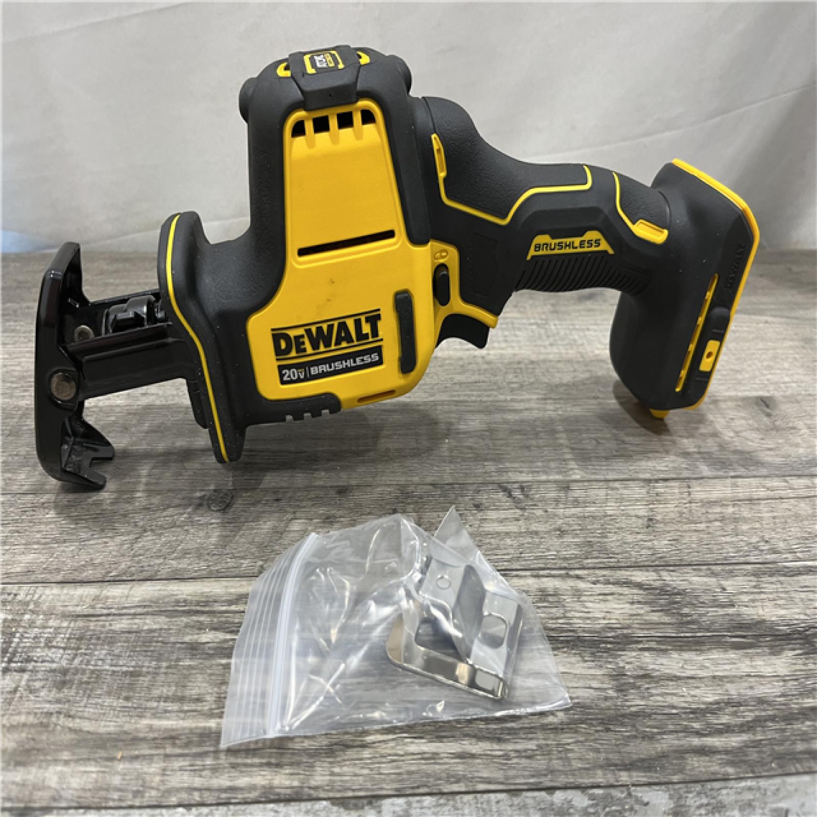 AS-IS DEWALT ATOMIC 20V MAX Cordless Brushless Compact Reciprocating Saw (Tool Only)