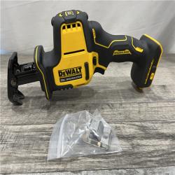 AS-IS DEWALT ATOMIC 20V MAX Cordless Brushless Compact Reciprocating Saw (Tool Only)