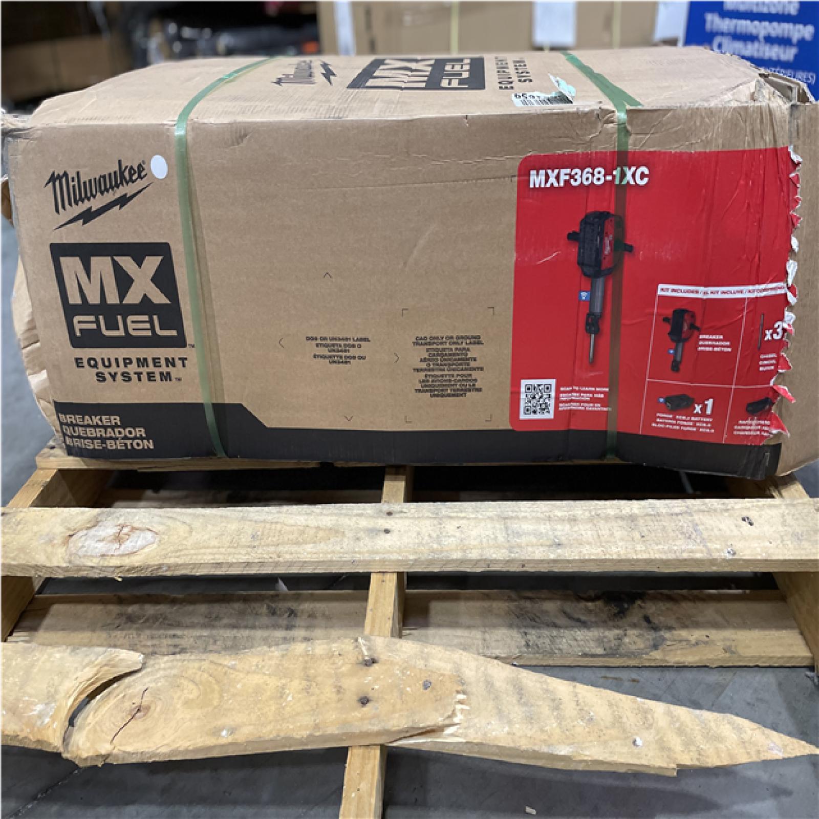 DALLAS LOCATION - Milwaukee MX FUEL Lithium-Ion Cordless 1-1/8 in. Breaker with Battery and Charger