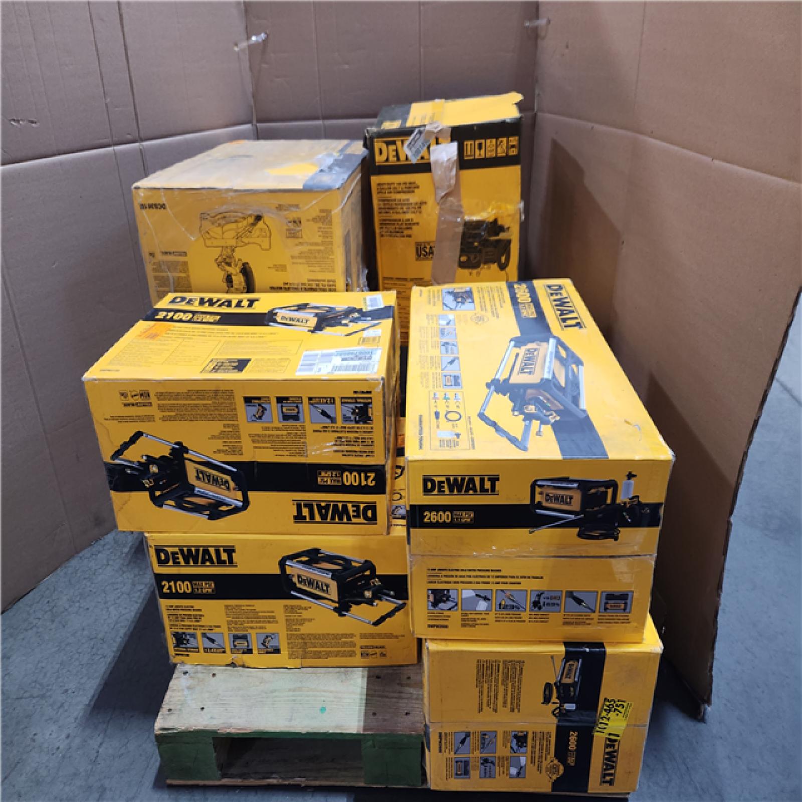 CALIFORNIA AS-IS TOOL PALLET