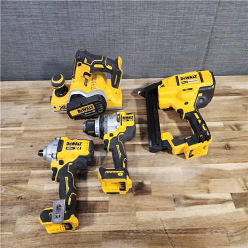 HOUSTON LOCATION - AS-IS DEWALT 4 TOOL COMBO