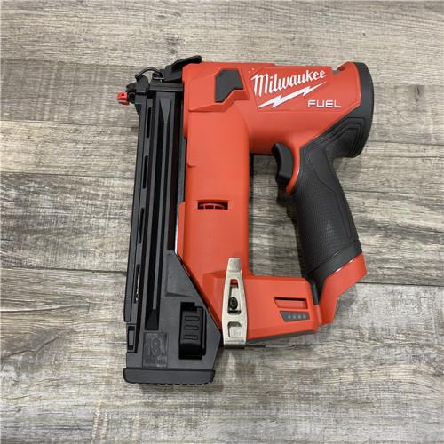 AS-IS Milwaukee  FUEL 12-Volt Lithium-Ion Brushless Cordless 18-Gauge 1-1/2 in. Compact Brad Nailer (Tool Only)