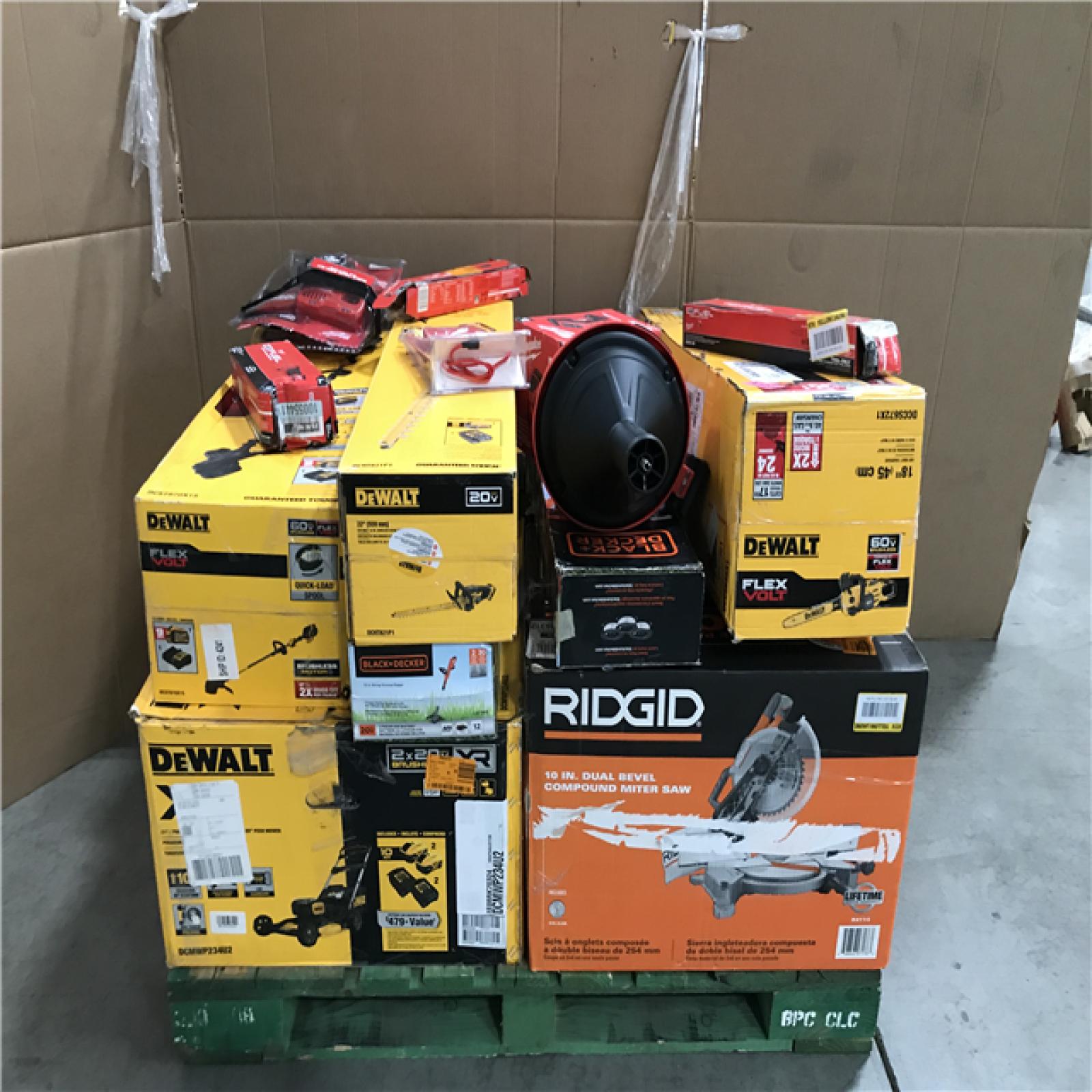 CALIFORNIA AS-IS TOOL PALLET