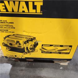 As-Is DEWALT 13-inch Three Knife Two Speed Thickness Planer