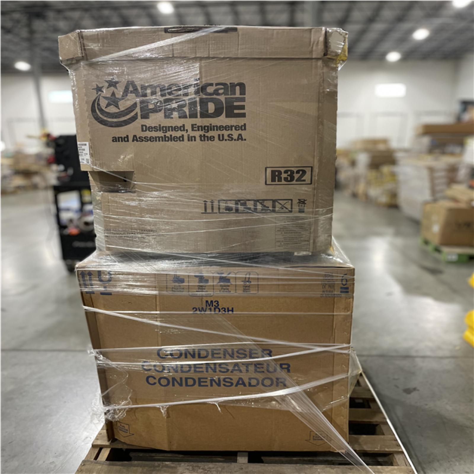 DALLAS LOCATION- AS-IS MIXED CONDENSOR PALLET (2 UNITS)