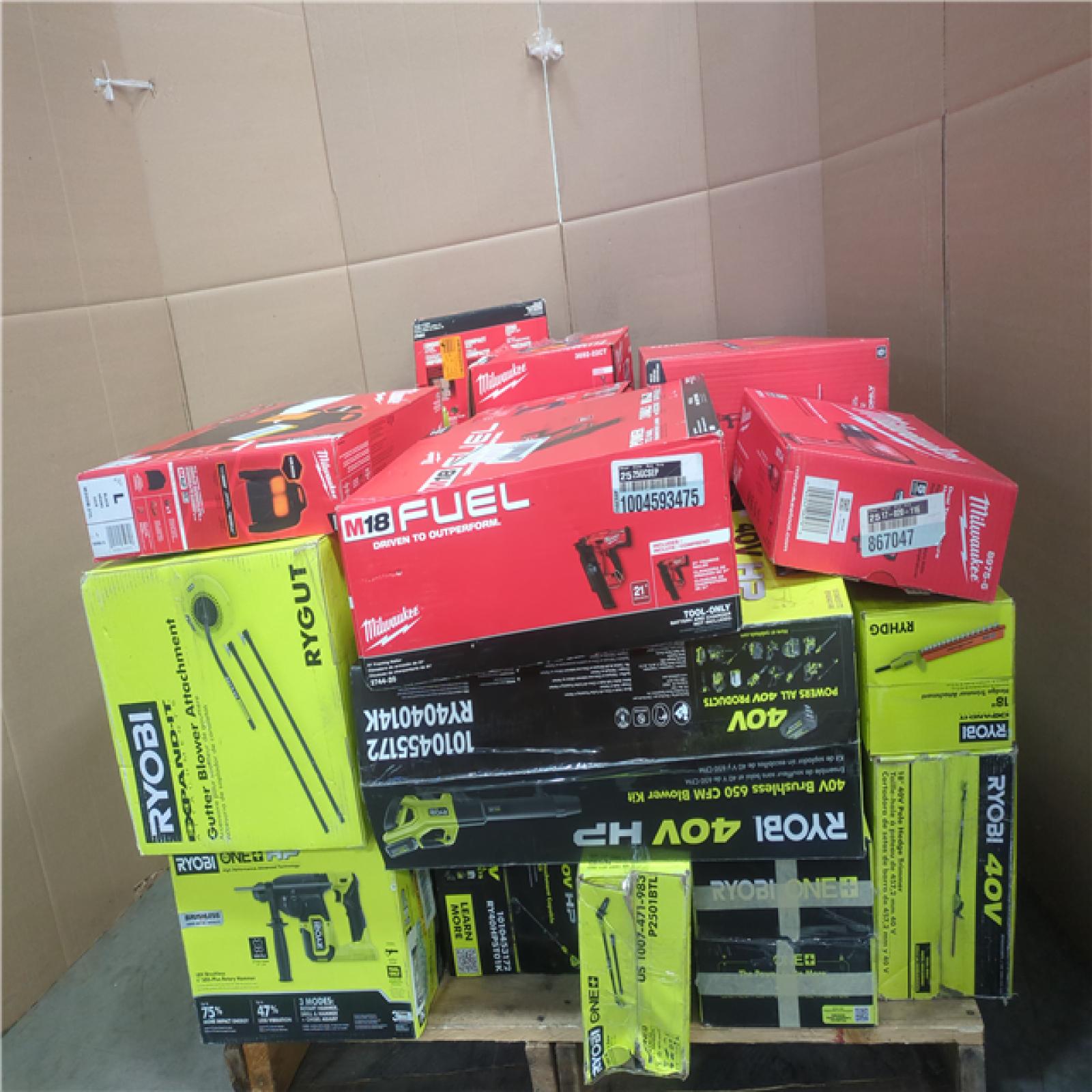 CALIFORNIA AS-IS TOOL PALLET