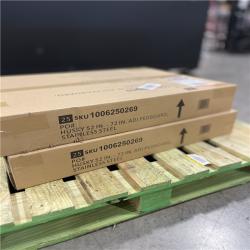 NEW! -  Husky 52 in. W to 72 in. W Stainless Steel Adjustable Pegboard -(2 units)