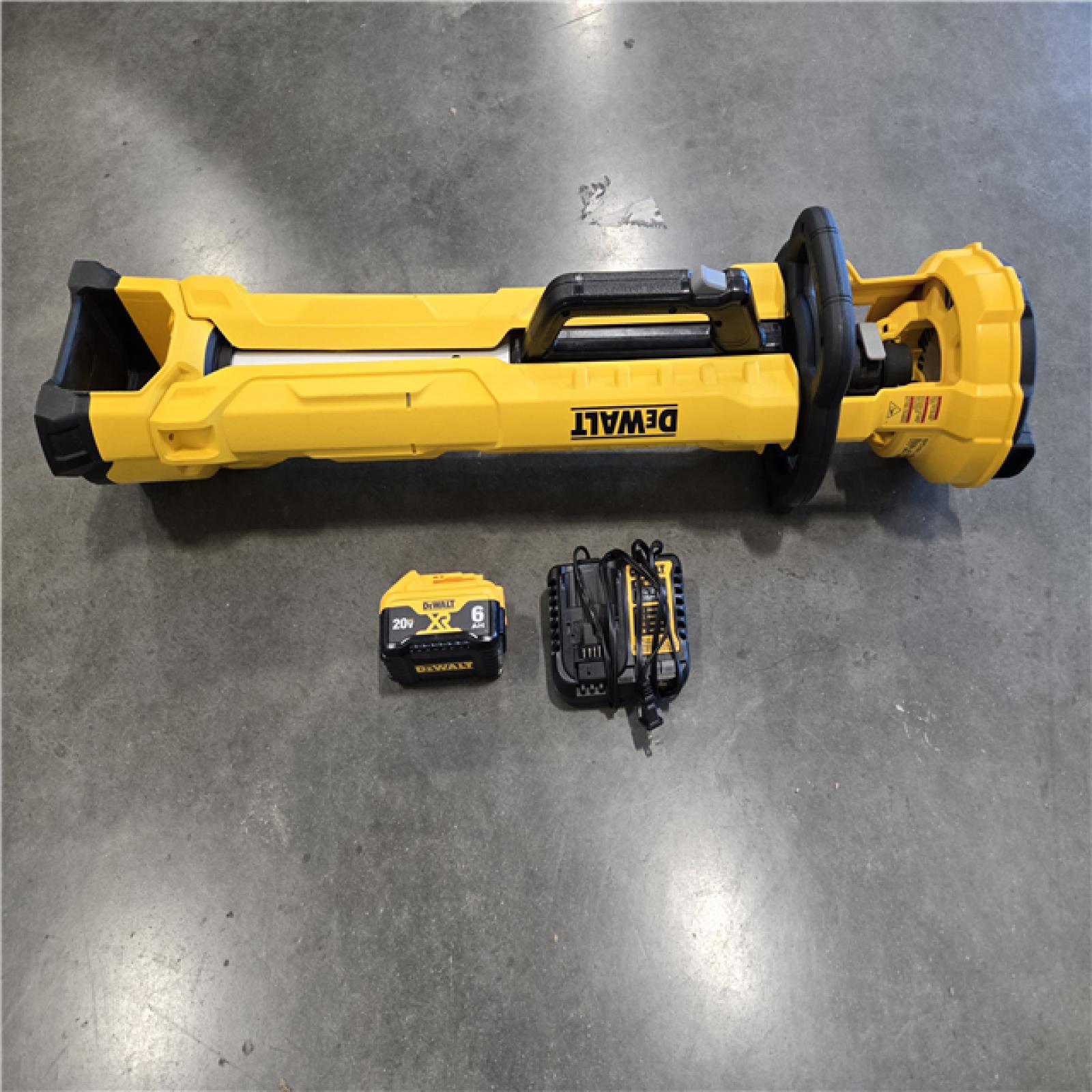 AS-IS Dewalt LED Rechargeable Stand Work Light Kit