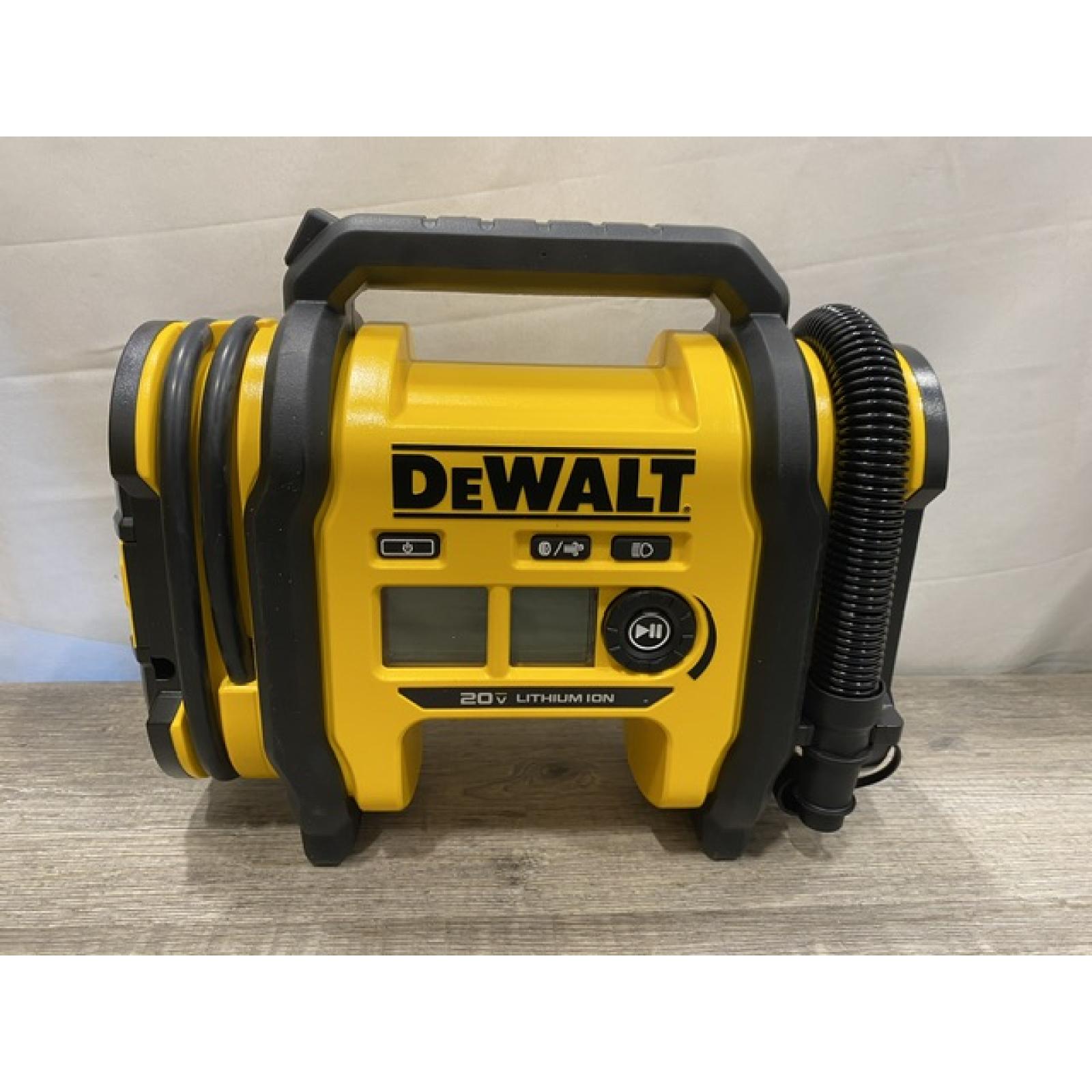 AS-IS DEWALT 20V MAX Cordless Electric Portable Inflator (Tool Only)