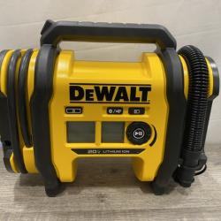 AS-IS DEWALT 20V MAX Cordless Electric Portable Inflator (Tool Only)