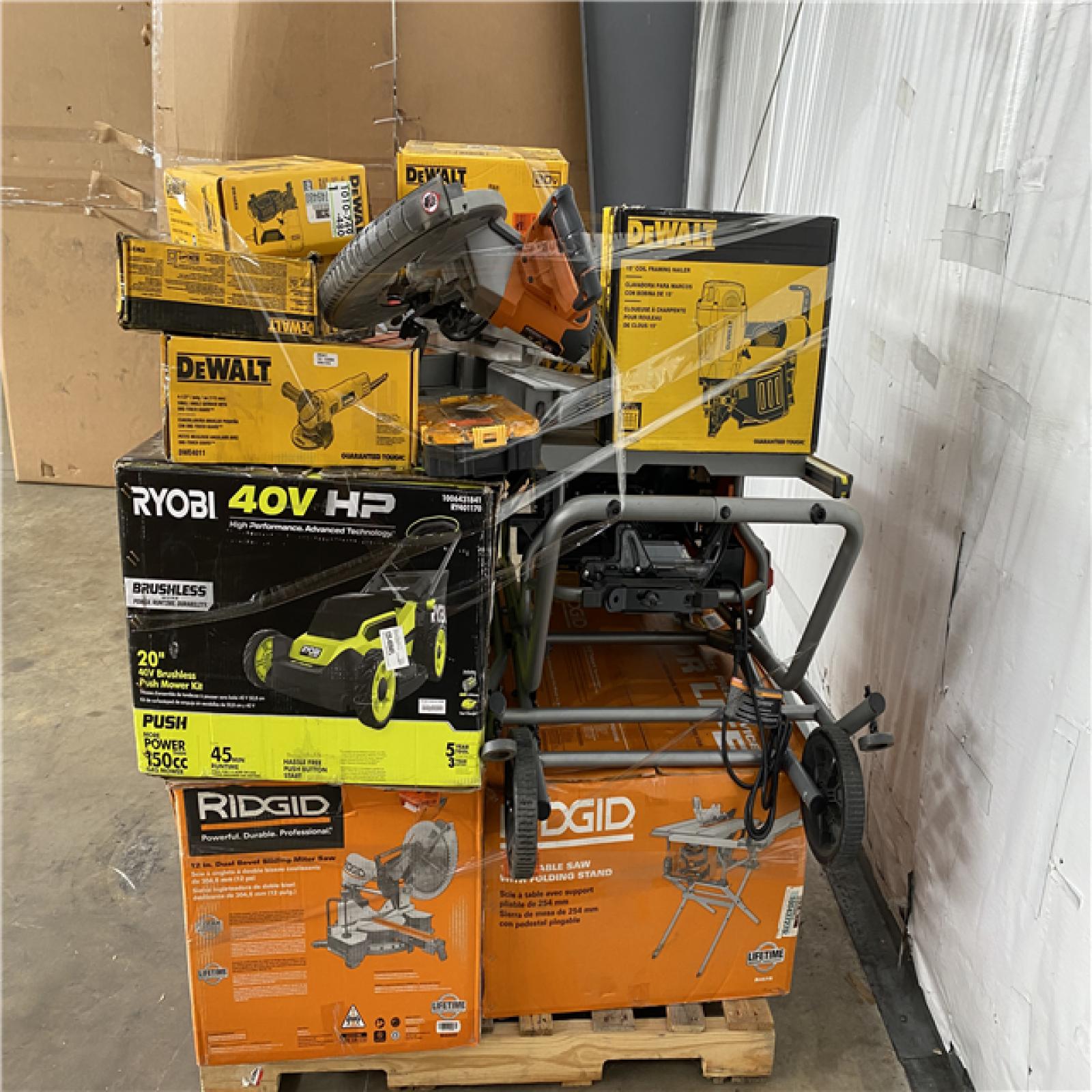 Houston Location AS IS - Tool Pallet