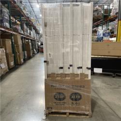 DALLAS LOCATION - 36 in. x 80 in. LH2P Sqtop Hollow Core White Primed Composite Smooth Single Prehung Interior Door w/356 Casing Blk-Hinge PALLET-(5 UNITS)