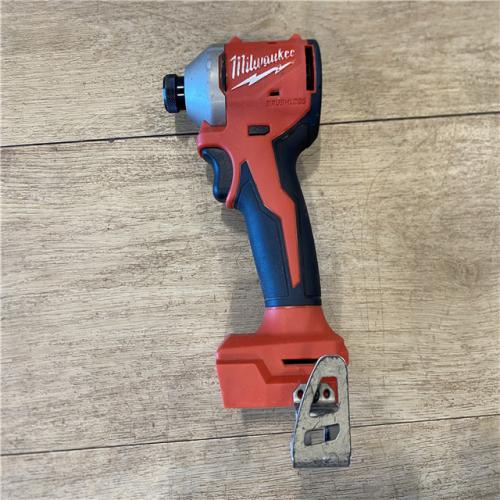 AS-IS Milwaukee  18V Lithium-Ion Brushless Cordless 1/4 in. Compact Impact Driver (Tool Only)