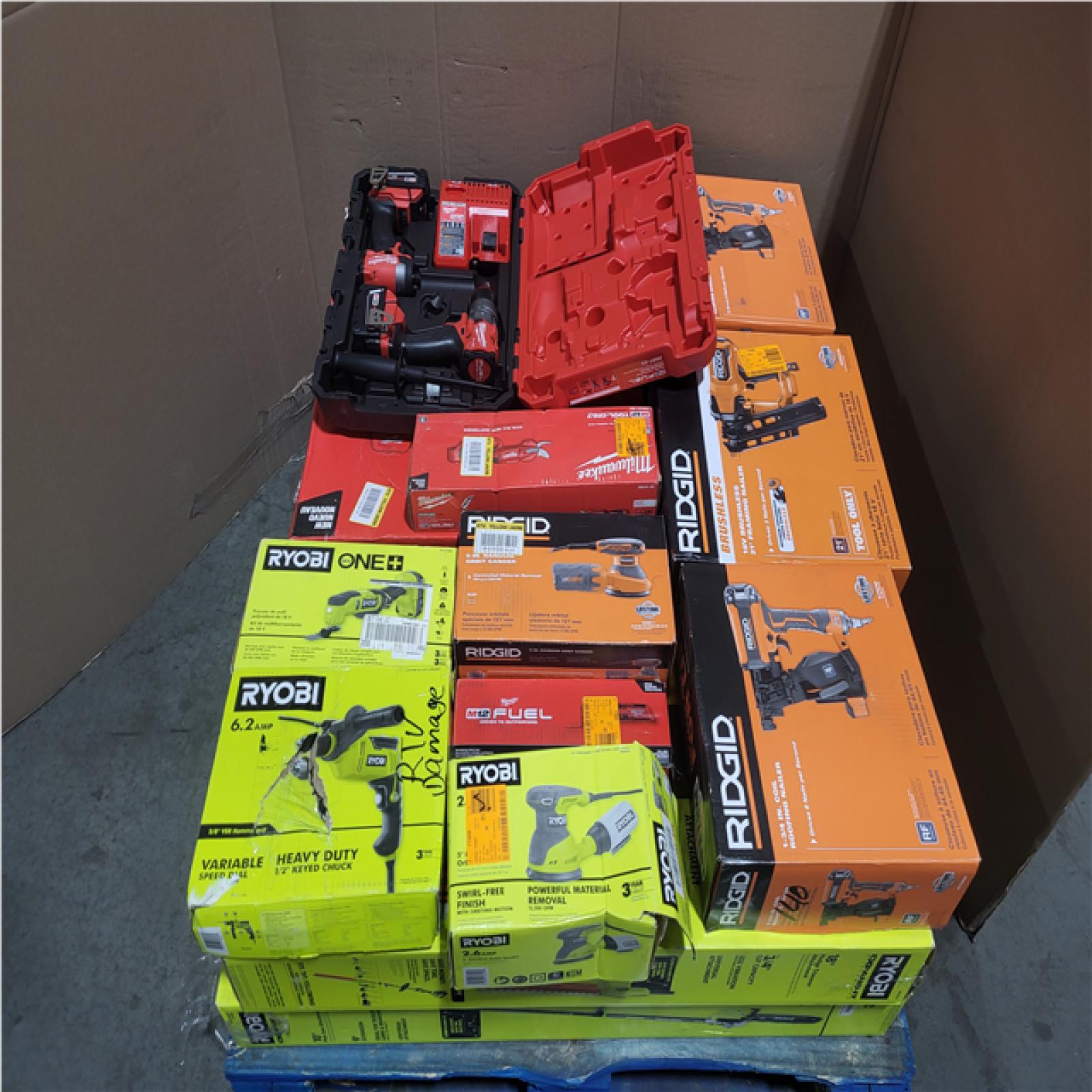 CALIFORNIA AS-IS TOOL PALLET