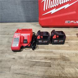 HOUSTON LOCATION - AS-IS MILWAUKEE FUEL 18V Lithium-Ion Brushless Cordless Hammer Drill and Impact Driver Combo Kit