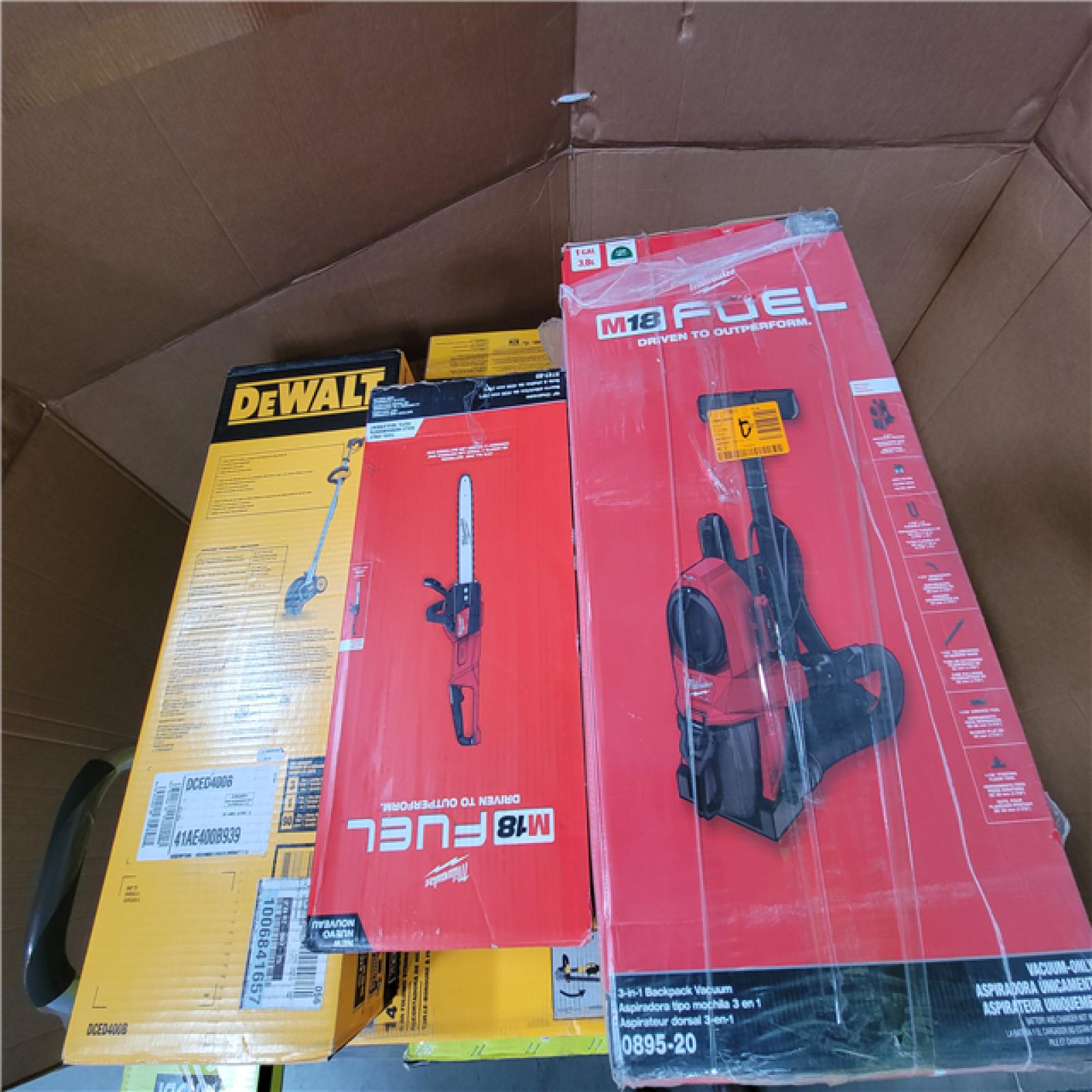 CALIFORNIA AS-IS TOOL PALLET