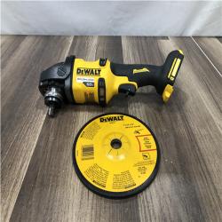 AS-IS DEWALT FLEXVOLT 60V Cordless 7 in. Angle Grinder (Tool-Only)