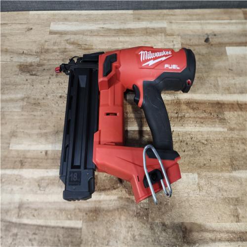 HOUSTON LOCATION - AS - IS Milwaukee FUEL 18-Volt Lithium-Ion Brushless Cordless Gen II 18-Gauge Brad Nailer (Tool-Only)