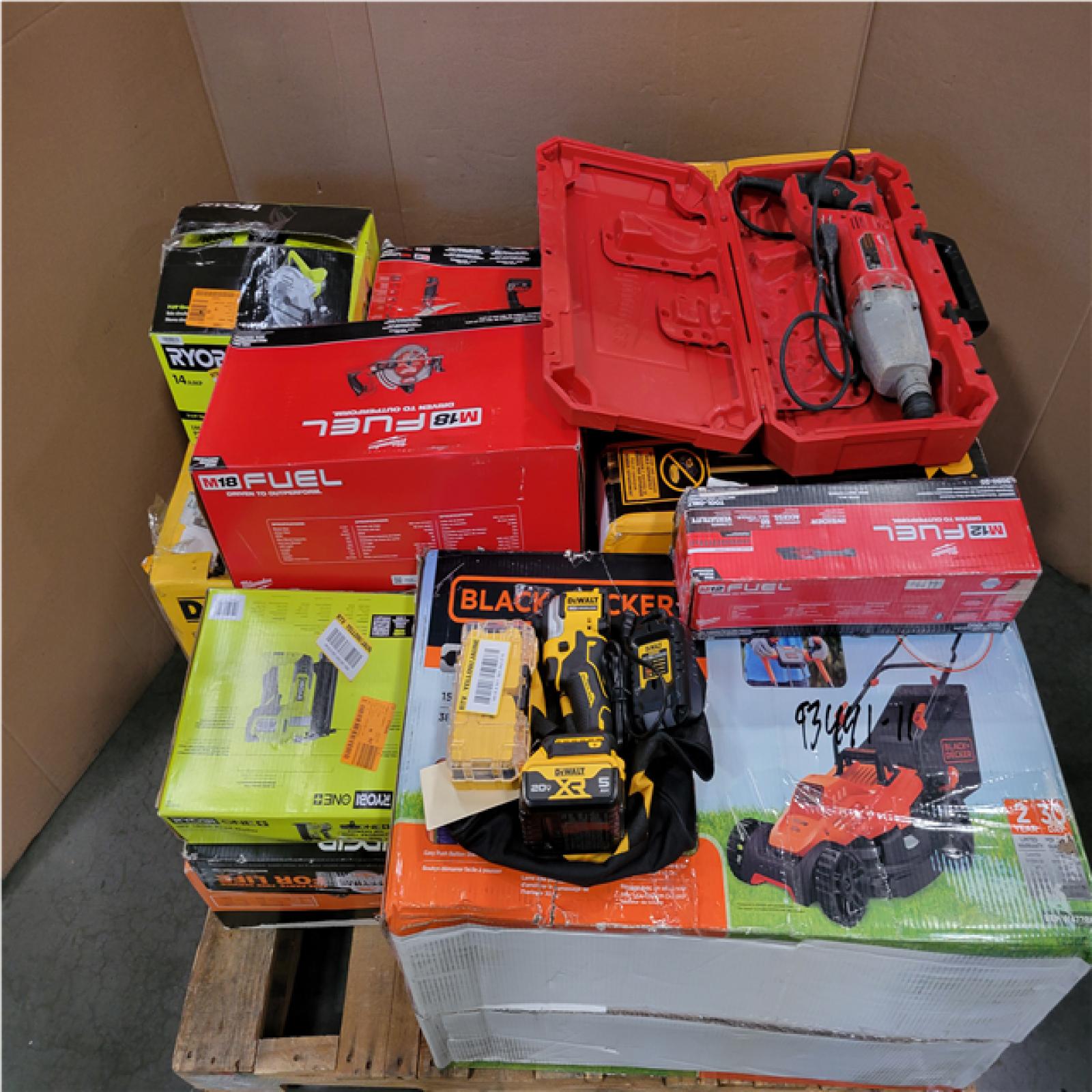 CALIFORNIA AS-IS TOOL PALLET