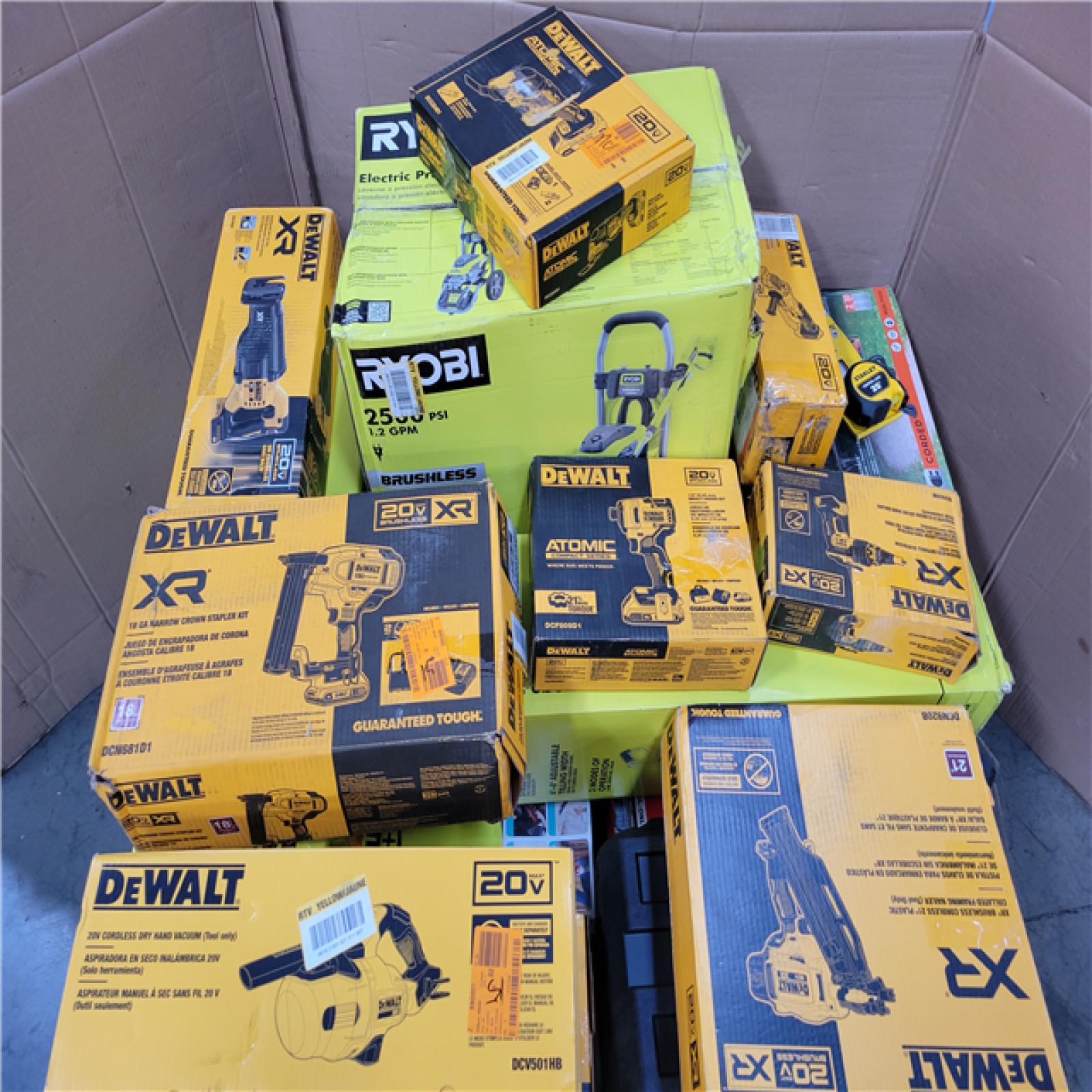 CALIFORNIA AS-IS TOOL PALLET