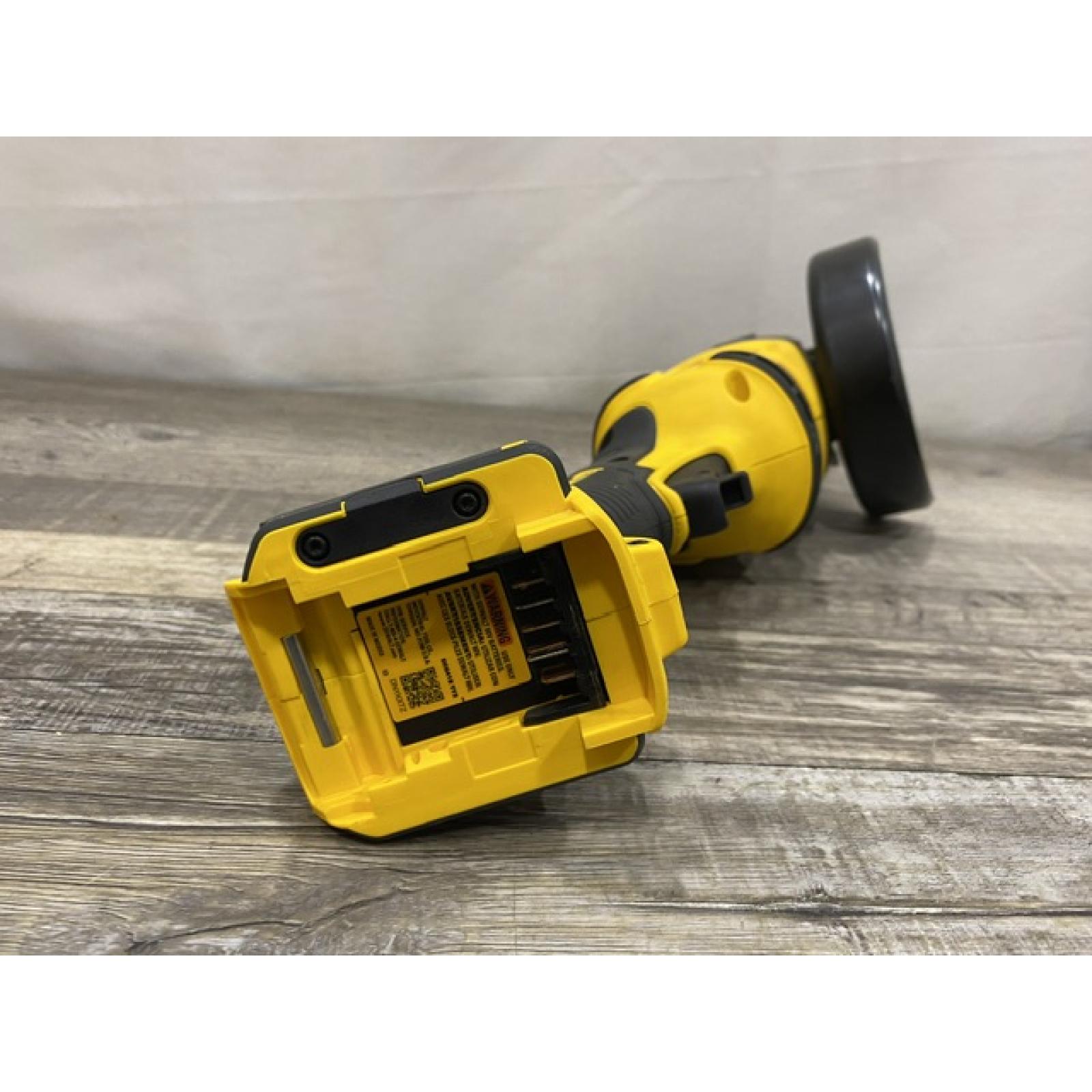 AS-IS DEWALT FLEXVOLT 60V MAX Cordless Brushless 4.5 in. to 6 in. Small Angle Grinder with Kickback Brake (Tool Only)
