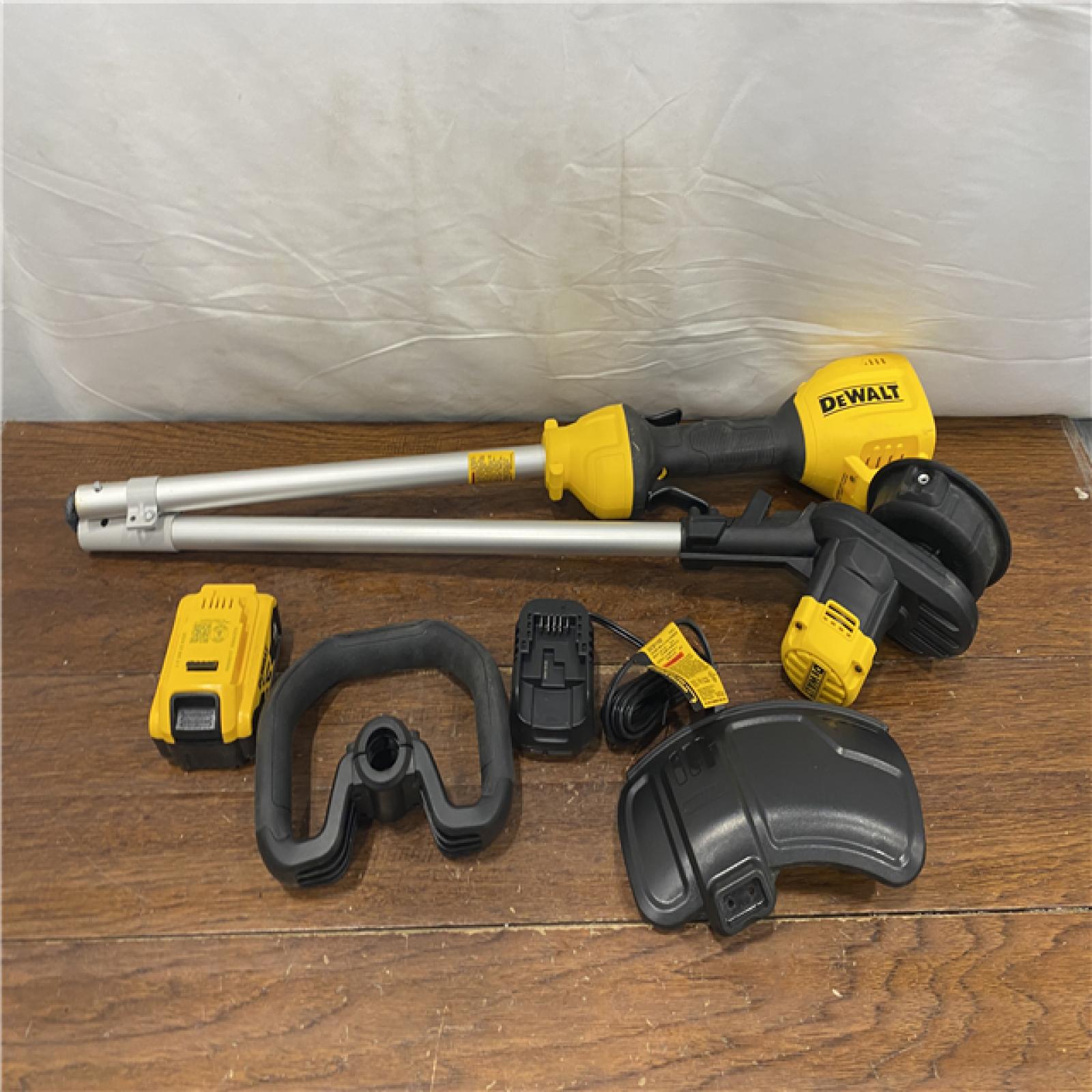 AS-IS 20V MAX 13 in. Cordless Battery Powered String Trimmer Kit with (1) 4 Ah Battery & Charger
