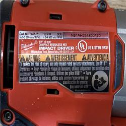 AS-IS Milwaukee 18-Volt Lithium-Ion Brushless Cordless (4-Tool) Combo Kit