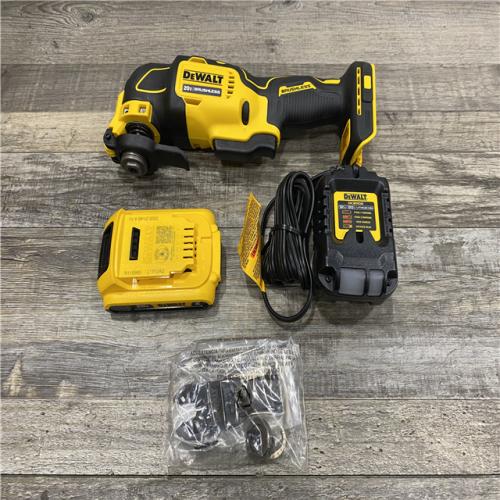 AS-IS DEWALT ATOMIC 20V MAX Cordless Brushless Oscillating Multi Tool Kit