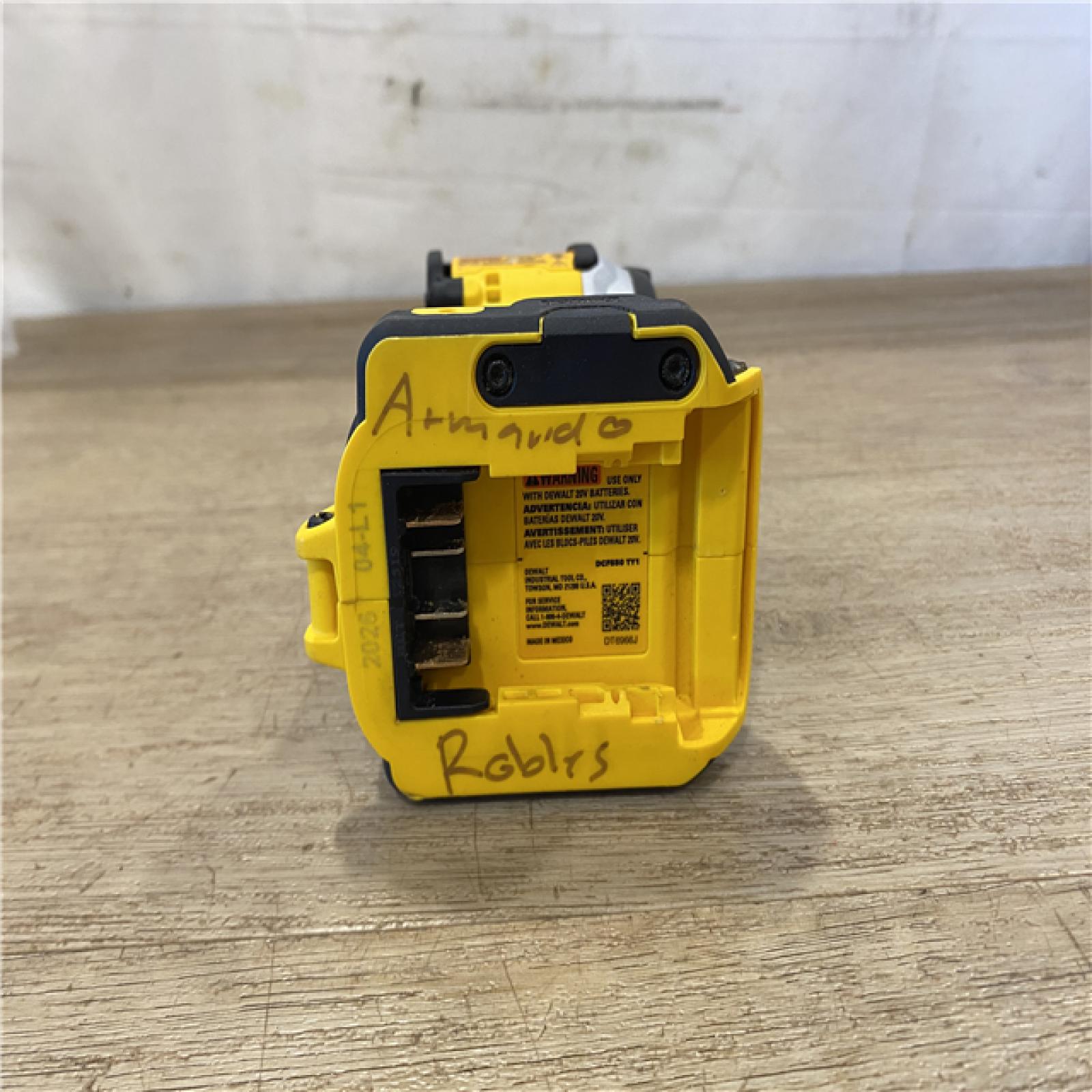 AS-IS DEWALT ATOMIC 20V MAX Cordless Brushless Compact 1/4 in. Impact Driver (Tool Only)