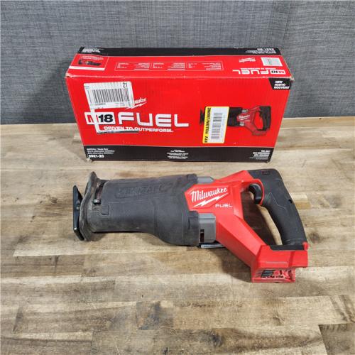 HOUSTON LOCATION - AS-IS Milwaukee M18 18V Fuel Sawzall 1-1/4  Reciprocating Saw Cordless Lithium-Ion Brushless 2821-20 (TOOL ONLY)