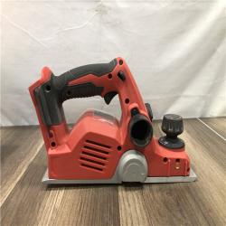 AS-IS Milwaukee M18 18V Lithium-Ion Cordless 3-1/4 in. Planer (Tool-Only)