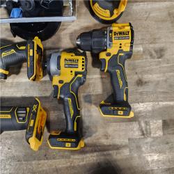 HOUSTON LOCATION - AS-IS Dewalt 20-Volt MAX ToughSystem Lithium-Ion 6-Tool Cordless Combo Kit