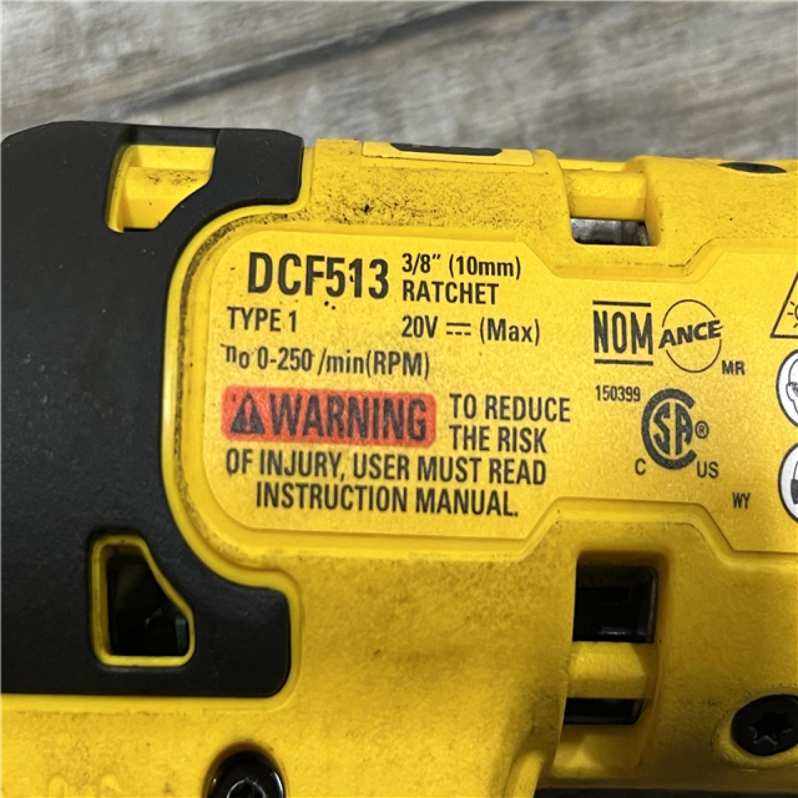 AS-IS DEWALT ATOMIC 20V MAX Cordless 3/8 in. Ratchet (Tool Only)